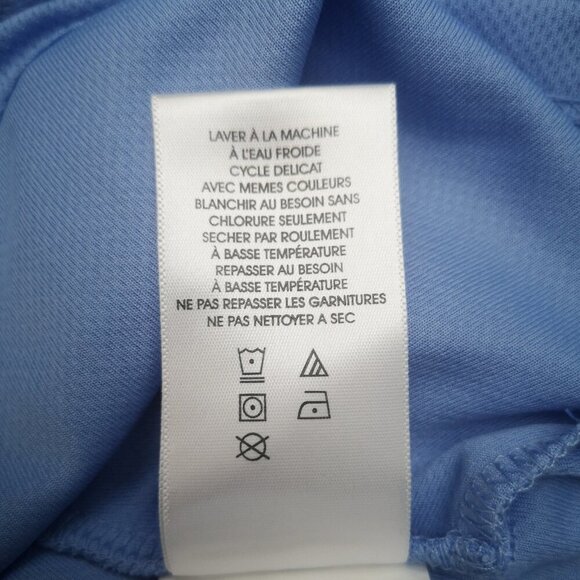 World Wild Sportsman by Bass Pro Ladies Size Large Blue Short Sleeve Polo - Picture 6 of 11